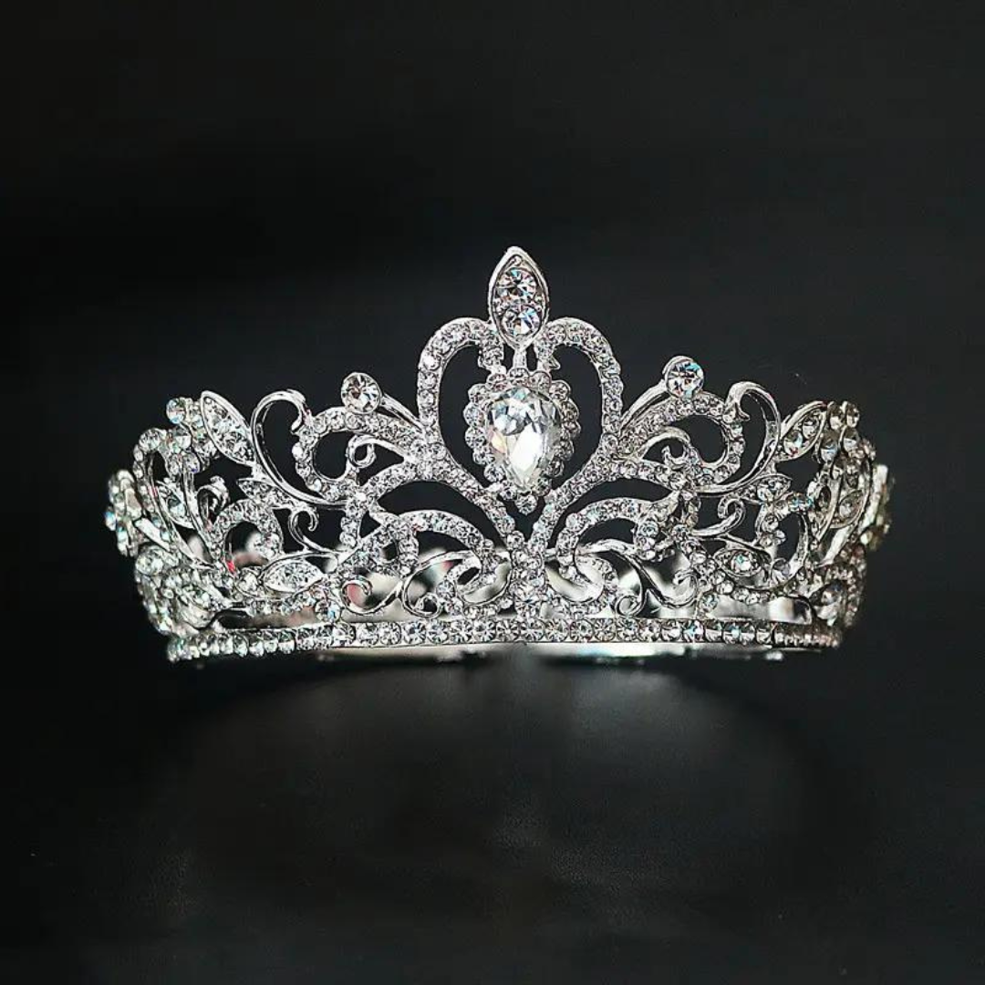 Silver Metal Tiara