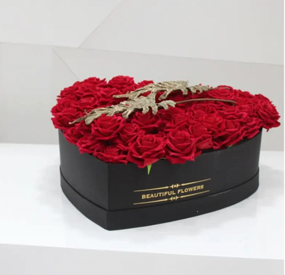 Huge Flower Heart Box sets of 2