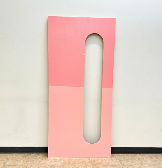 Rent Rectangular panel with oval opening 6ft