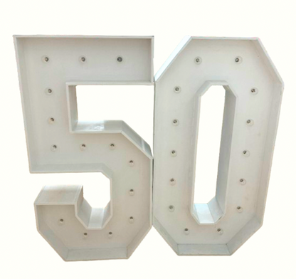 Rent Marquee Numbers 4ft (1ct)
