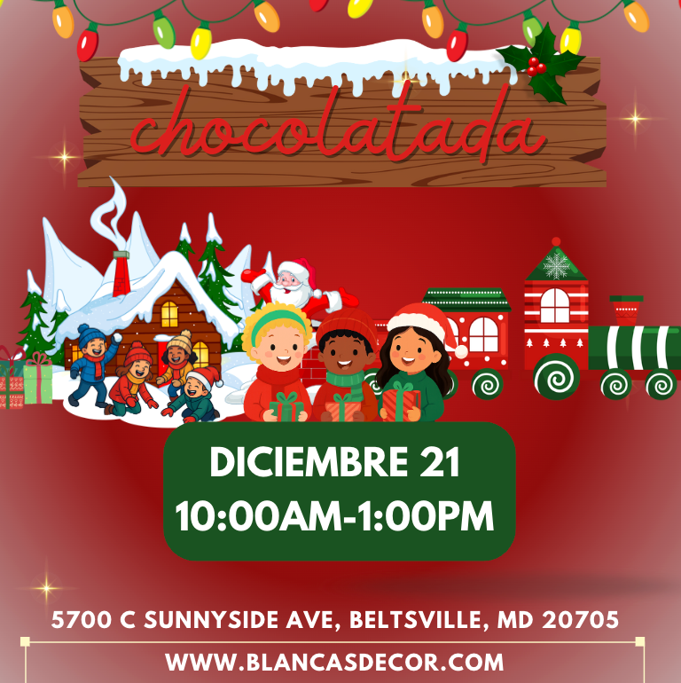 Chocolatada Navideña Diciembre 21 - Reserve your ticket