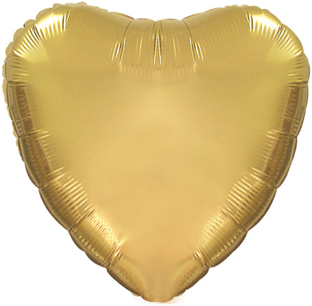 18” Gold Heart