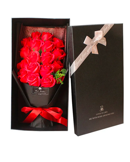 Rose Flower Elegant Bouquet Box