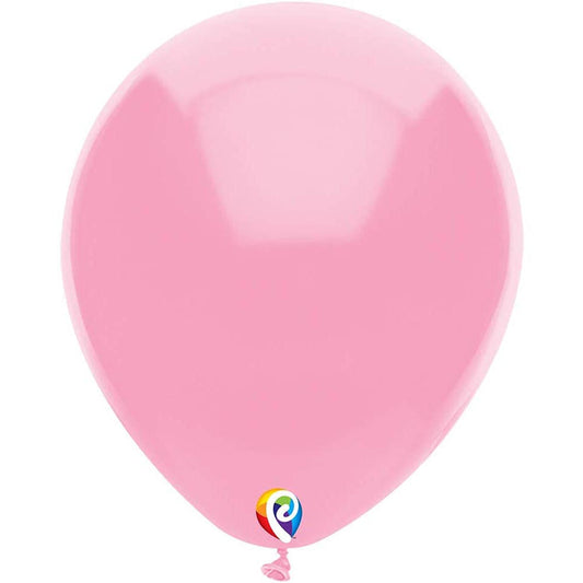 12" Funsational Pink Latex Balloons 50 CT