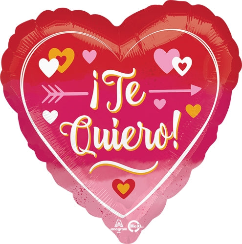 28” Te quiero Red Heart Balloon