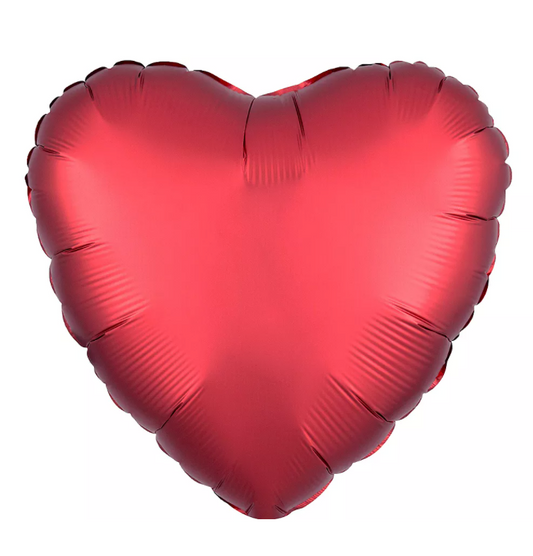 18" Red Heart Balloon