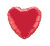 18”  Red Heart Balloon Foil