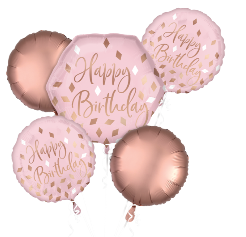 23" Happy Birthday Balloon Bouquet Kit