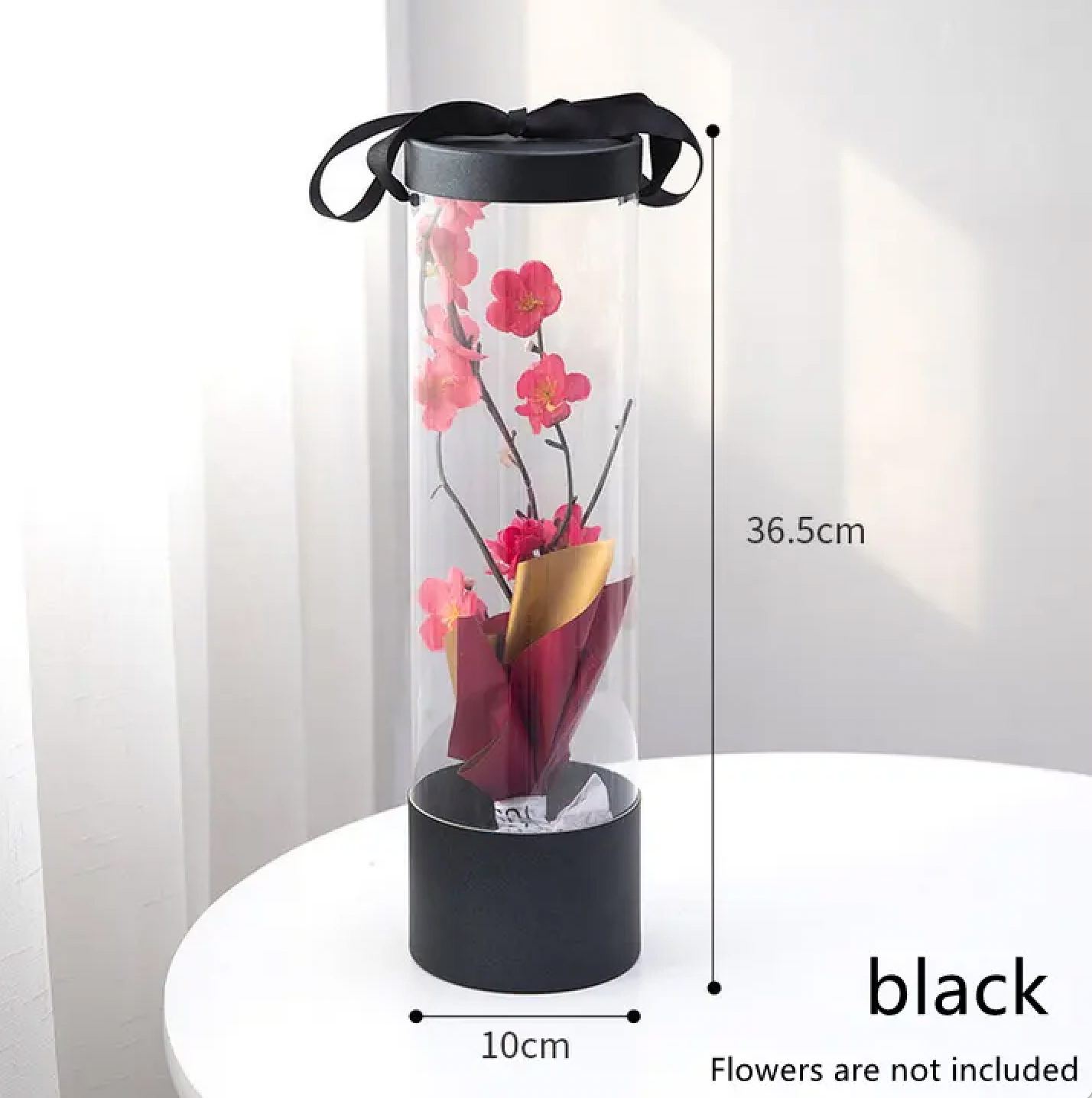 Round Transparent Flower Box