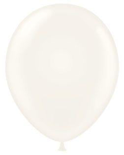 17” TUFTEX WHITE Latex Balloons (50 ct)