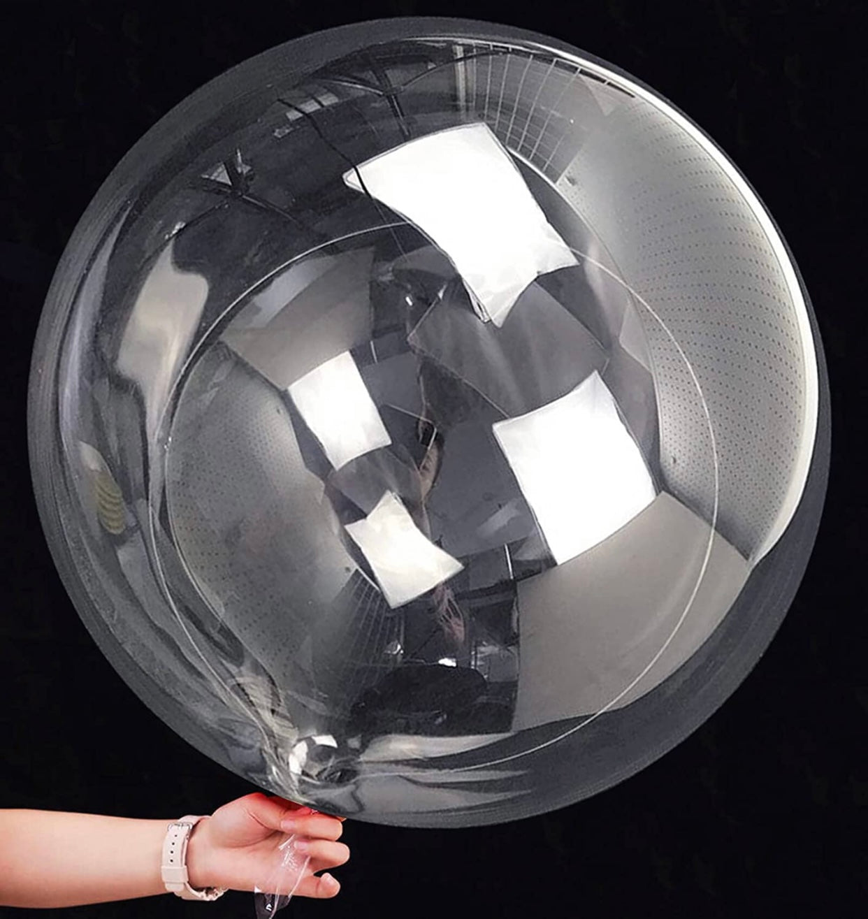 36“ Bobo clear Balloons, ( 5Pcs )