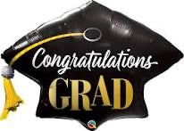 41" Q Congratulations Grad Foil Balloon 1 CT