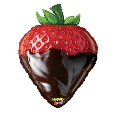 26" Chocolate Strawberry Qualatex Pack of 1